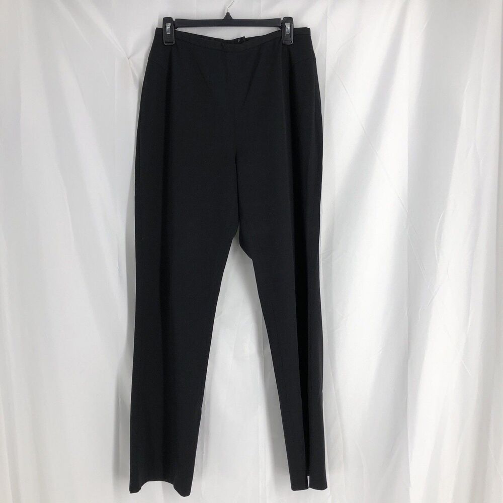 Preview Collection Pocket High Waist Dress Pants Size 8 Black